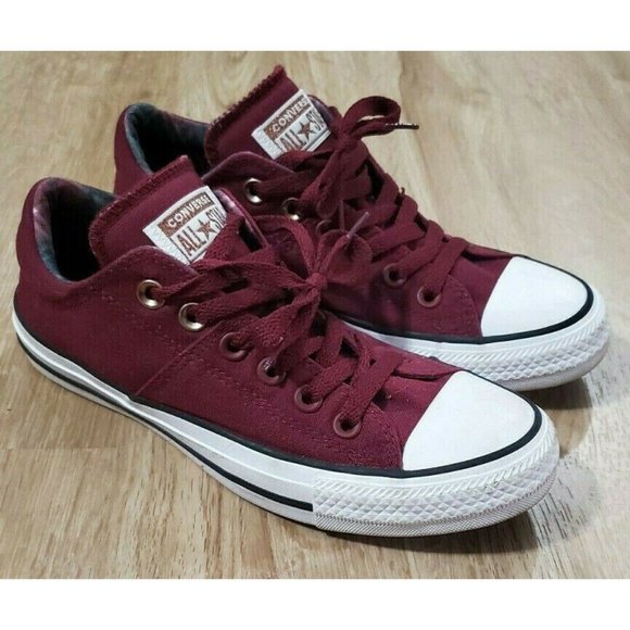 converse madison burgundy